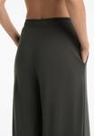 Брюки SOFT TOUCH CROP WIDE LEG OYSHO, темно-серый - фото 5