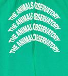 Спортивные брюки из хлопкового джерси с оленями The Animals Observatory, зеленый - фото 2