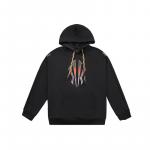 Anta Толстовка унисекс, черные, с капюшоном, средней плотности ткани - фото