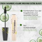 Тушь для ресниц Fresh Cucumber Volume Extra Black Sante, 12 ml - фото 6