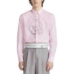 Футболка мужская розово-белая DIOR - фото 4