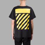 Футболка virgil abloh printing short sleeve version black Off-White, черный - фото 3