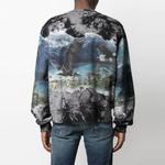 Eagle Bleach Crew AMIRI, черный - фото 6