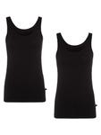 Топ BeeDees Tanktop im Doppelpack EVERY DAY Trägershirt, черный - фото