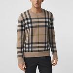 Кашемировый свитер мужской желтый Burberry, желтый - фото 4