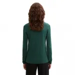 Свитер Tom Tailor Front Logo Coin v neck, зеленый - фото 2