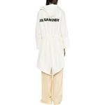 Худи с логотипом JIL SANDER, экрю - фото 4