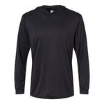 Футболка с длинным рукавом и капюшоном Paragon Bahama Performance, черный - фото