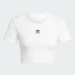Футболка Adidas Essentials Ribbed Tee, белый - фото 4