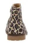 Ботинки на молнии с леопардовым принтом Pom D'api, коричневый - фото 4