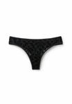 Брифы Tezenis Briefs, Black/Mottled Black - фото 5