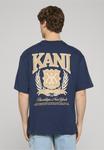 Футболка Karl Kani KANI SCRIPT EMBLEM , Dark Blue/Blue - фото