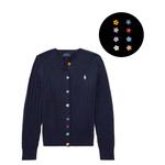 Детский свитер Polo Ralph Lauren, белый - фото 9