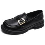 Лоферы женские City camel, Black - фото