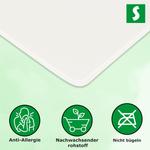 Наматрасник Schlaftroll белый зона лежания: 200/200 см - фото 3