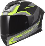 Шлем LS2 FF820 Rapid III Hyper, Black/Yellow - фото