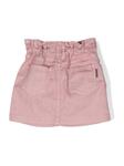 Brunello Cucinelli Kids джинсовая юбка, розовый - фото 2