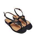 Кожаные сандалии everley Lauren Ralph Lauren, черный - фото 3