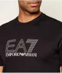 Футболка regular fit Ea7, черный - фото 4