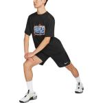 Повседневные шорты мужские черные Nike, черный - фото 2