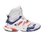Кроссовки Balenciaga Track Hike Light Grey Blue Red, серый - фото