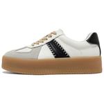 Низкие женские кроссовки BATA, White/Black - фото