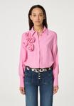 Блуза Fabienne Chapot Button-down blouse, Pink - фото