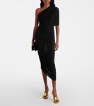 Кожаные мюли Taylor 90 Amina Muaddi, золотой - фото 3