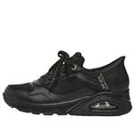 Кроссовки uno slip-in air 'pure black' Skechers, черный - фото