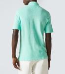 Хлопковая поло из махровой ткани Fedeli, Light Green - фото 4