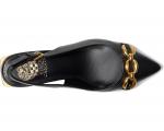 Туфли Vince Camuto Hamden Chain Link Slingback Pumps, черный - фото 2