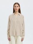 Блуза SELECTED SLFVIVA, бежевый - фото 2