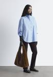 Блуза & other stories Button-down blouse, Light Blue - фото 4