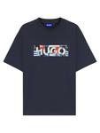 Футболка HUGO Nugix, Blue - фото