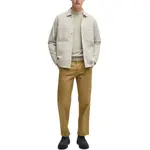 HUGO BOSS Босс стеганая рубашка, Light Beige - фото 5