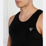 Майка Caleb Hero стандартного кроя Guess, черный - фото 3