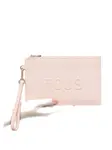 Кошелек с тисненым логотипом TOUS, розовый - фото 5