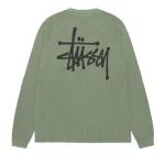 Топ Stussy Basic Thermal, Sage - фото 2