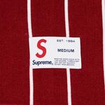Топ Supreme Stripe Raglan Long-Sleeve Top, Maroon - фото 3