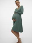 MAMALICIOUS Платье в зеленом цвете - фото 2