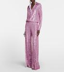 Рубашка с пайетками Tom Ford, Lilac - фото 2