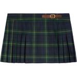 Мини-юбка Checked CELINE, зеленый/синий/желтый - фото