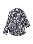 Рубашка TOM TAILOR Blouse, цвет blue/marine blue - фото