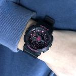 Часы CASIO Baby-G 'Black Pink', черный - фото 3