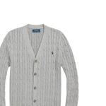 Polo Ralph Lauren Свитер SS24 серый детский - фото 5