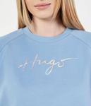 Свитер из дарача Loose fit Hugo, синий - фото 4