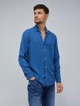 Повседневная рубашка Salsa Jeans Regular fit Button Up Shirt, синий - фото 2