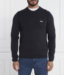 Свитер мужской Boss Green с круглым вырезом, синий - фото