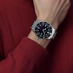 Мужские черные часы MDV-107D-1A1 CASIO - фото 4