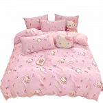 100% хлопок детский пододеяльник single pack Sanrio, Music Kt - фото 2